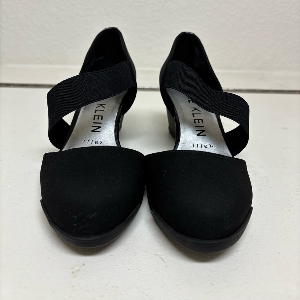 Anne Klein Women's Black Heels with Strap